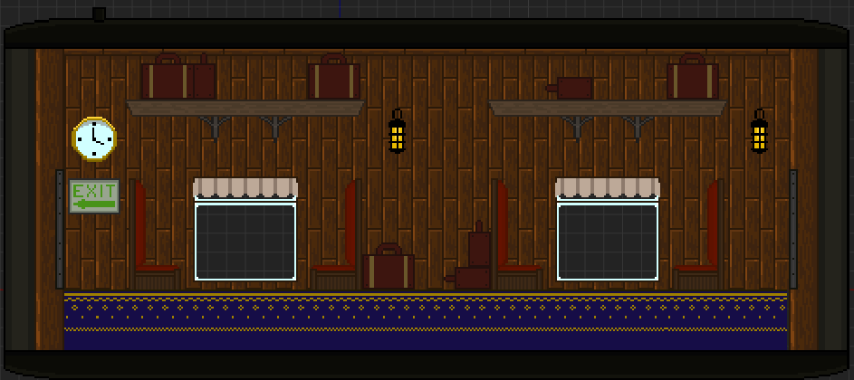 NobleThomR6's tweet image. Here is one of the train cars for the first dungeon in Calcesa Besieged! #PurdueGameDev
