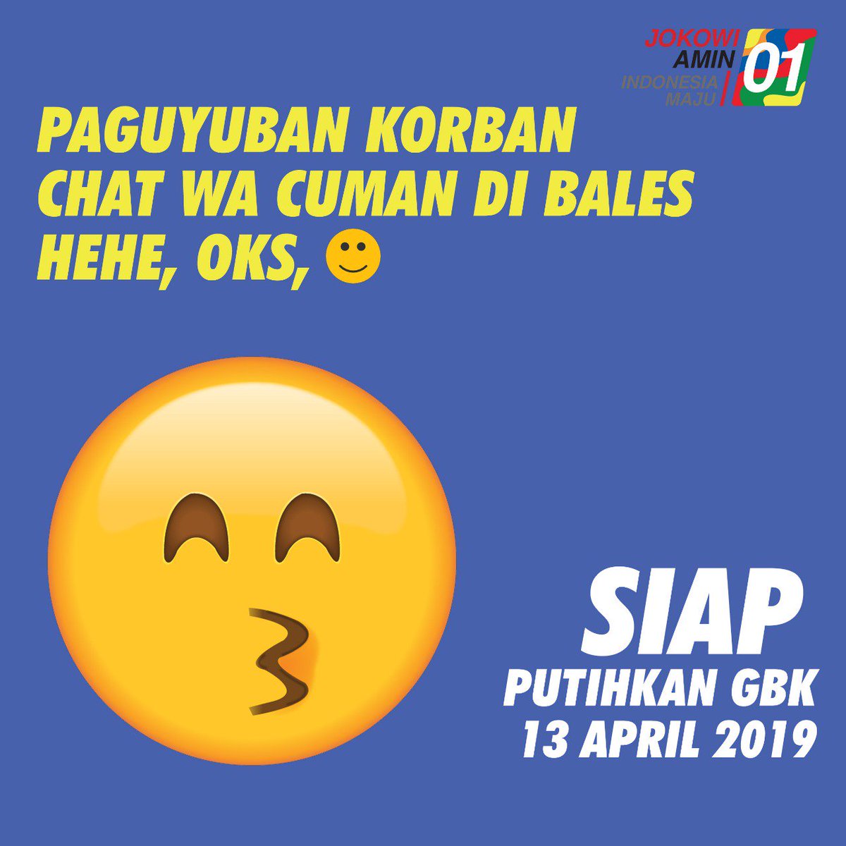 SelamatPKU's tweet photo. Mendingan
#SiapPutihkanGBK https://t.co/iyXiM7Jtd9