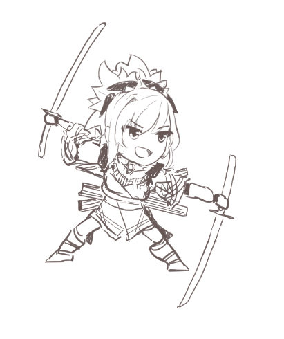 some #fgo doodles before bed 