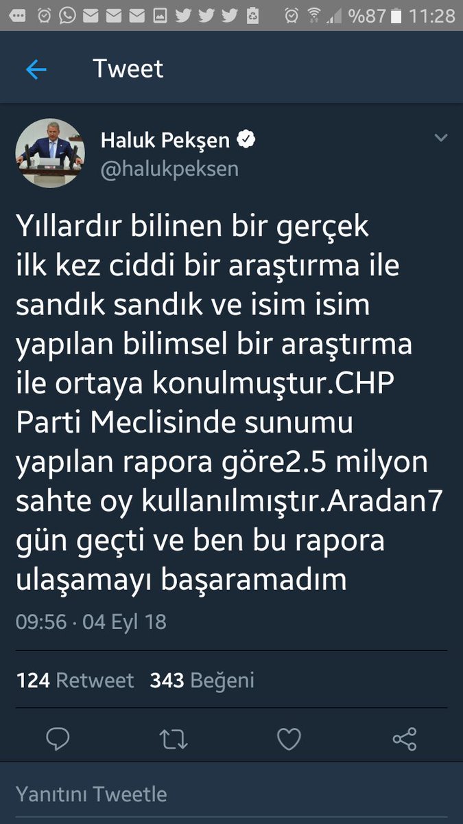 Odtü den akademisyen bir ekip bilimsel bir araştırma ile 
24 Haziran seçimlerinde 2.5 Milyon sahte oy kullanıldığına dair rapor hazırlamışlardı.
Bu durumun kendilerine bir sunumla PM toplantısında
aktarıldığını kamuoyuna duyuran <a href="/halukpeksen/">Haluk Pekşen</a> olmuştu. 

(2)
