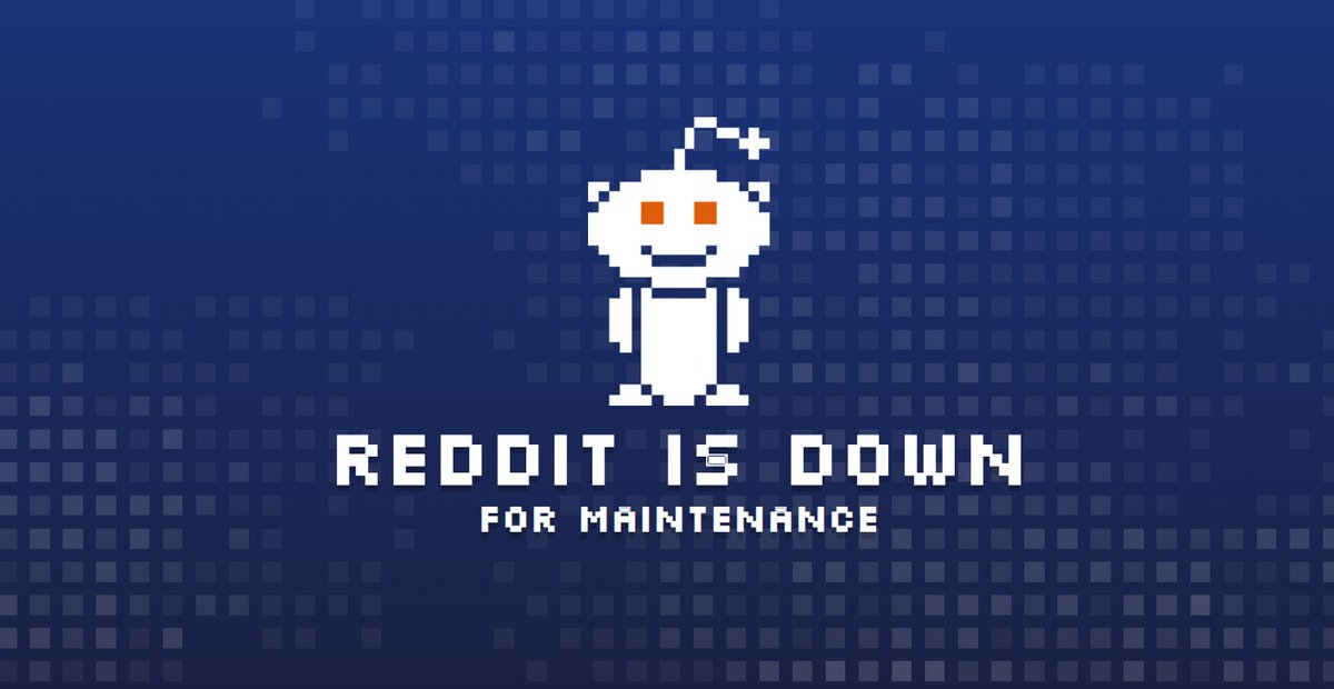 BetComps's tweet image. Reddit goes dark. The front page of the internet has gone offline. #reddit #socialmedia
