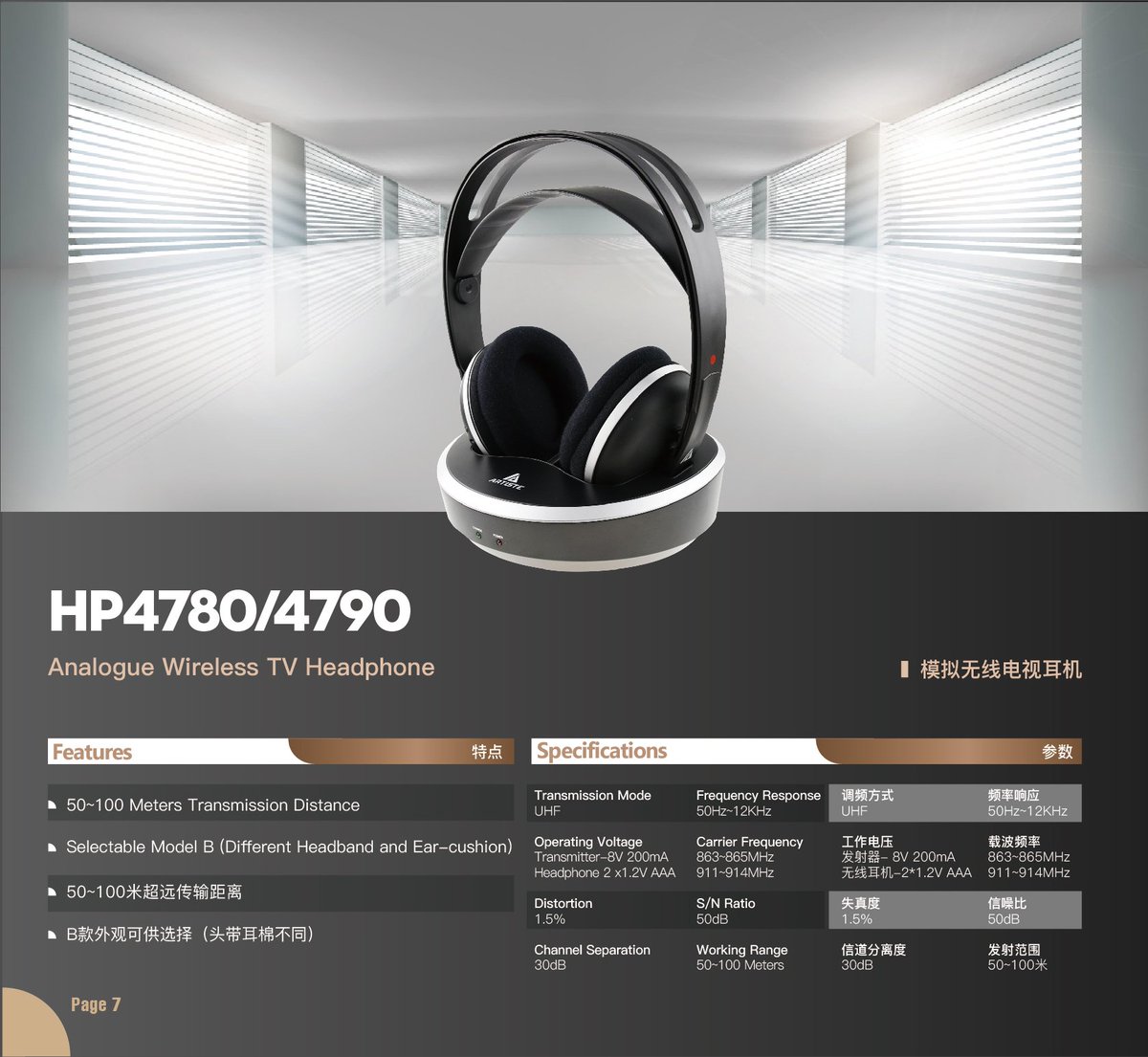 Wireless TV headphones
artiste.en.alibaba.com  
Email:Bruce@artiste-audio.com