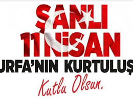 Bugün 11 Nisan Kurtuluş Savaşı'nda kahramanca savaşarak şehrini bağımsızlığa kavuşturan Şanlıurfa'nın kurtuluşunun 98. yıldönümü kutlu olsun. Şanlıurfa Tüm Emlakçılar esnaf odası yön. kur. adına Başkan Selehattin Tokmak