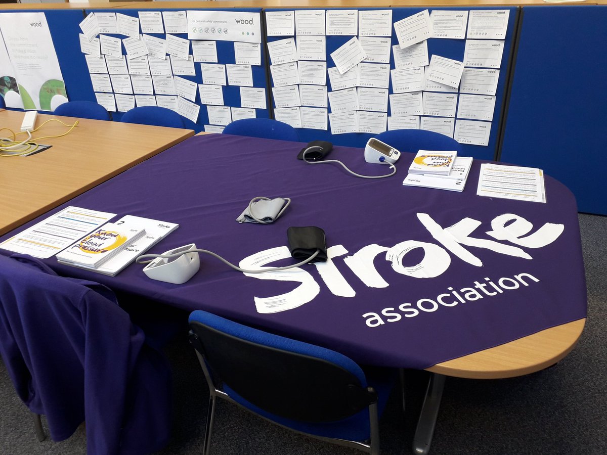 JessParkin6's tweet photo. Do you know your blood pressure @Woodplc #Darlington #LingfieldPoint ? Come along to your open plan boardroom to see our wonderful #StrokeAmbassador Janet and myself for a BP check and chat 😊 @StrokeAssocNE https://t.co/UjqhyJFTJF
