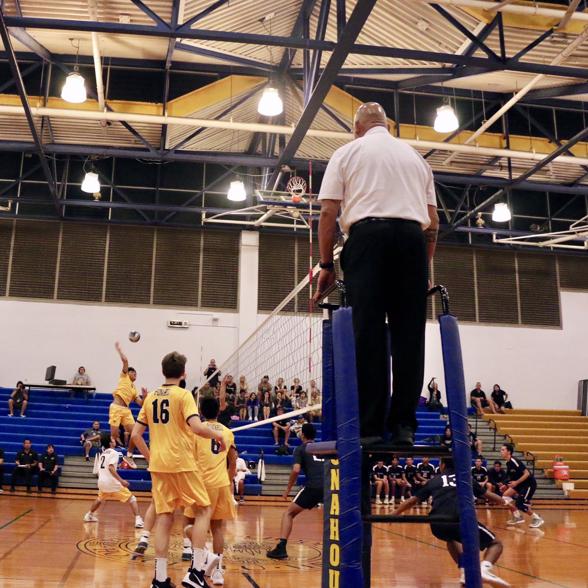 Punahou is playing against the Kamehameha Warriors tonight on the first
