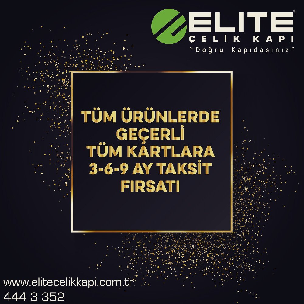 elitecelikkapi's tweet photo. Tüm ürünlerde gecerli taksit kampanyamız. https://t.co/ZEUezTK7OI