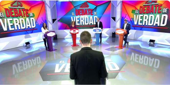 Dos30TV's tweet photo. MÁXIMO HISTÓRICO para #ElDebateDeVerdad en @todoesmentiratv con un 6.2% de cuota y 735.000 espectadores

BIEN!! https://t.co/GchfHHGxLw