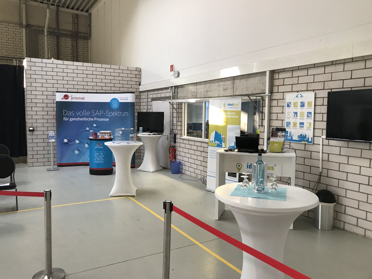 In 90 Min geht es los <a href="/tagderlogistik/">Tag der Logistik</a>. Wir sind ausgebucht! 60 Teilnehmer, über 30 Firmen! #identpro mit <a href="/prismatGmbH/">prismatGmbH</a> und unseren Speakern von <a href="/SAP/">SAP</a> Jörg Rzechtalski und von <a href="/PaulanerPresse/">Paulaner Brauerei</a> Tobias Matula. Ein spannender Tag rund um #Intralogistik #Staplerlokalisierung #FTS  #SAP