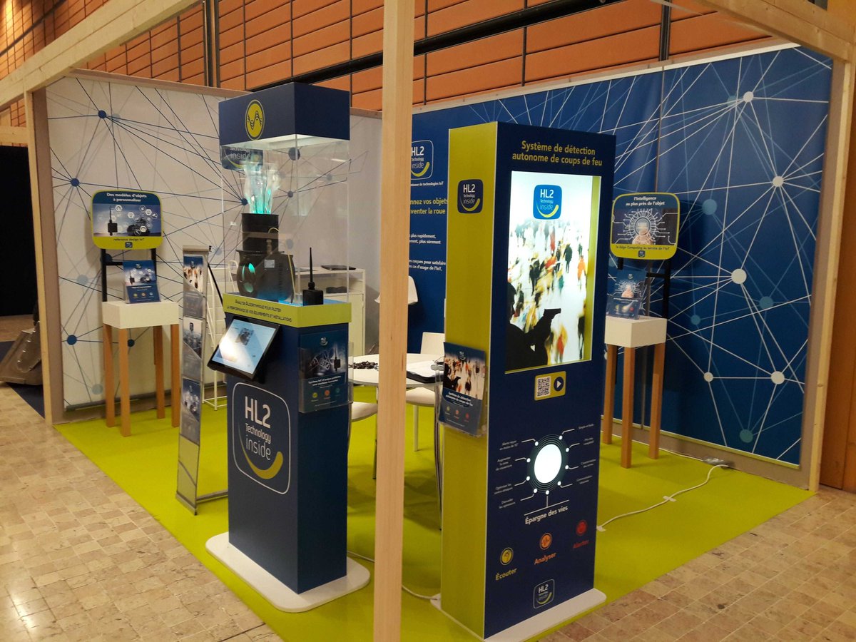 hl2_fr's tweet photo. Venez nous retrouver au stand E340 pour cette dernière journée @SIDOevent ! N'oubliez pas de repartir avec nos nouveaux flyers 👌 #IoT #VibrationMonitoring #GunshotDetection #LoRaWAN #Sigfox https://t.co/lRAab2le0Z