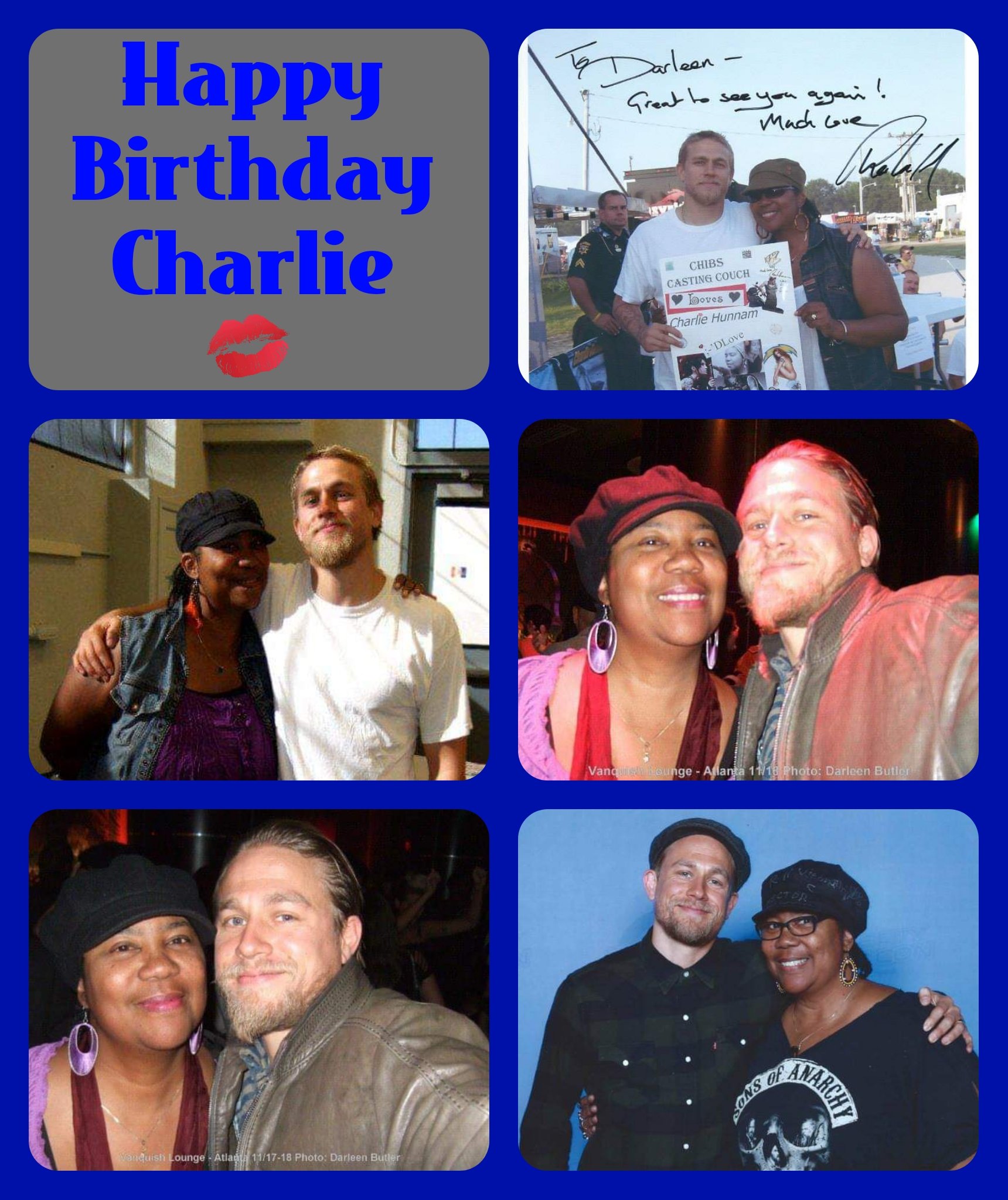 Happy Birthday Charlie Hunnam. Hope your day was grand. LuvznHugz    