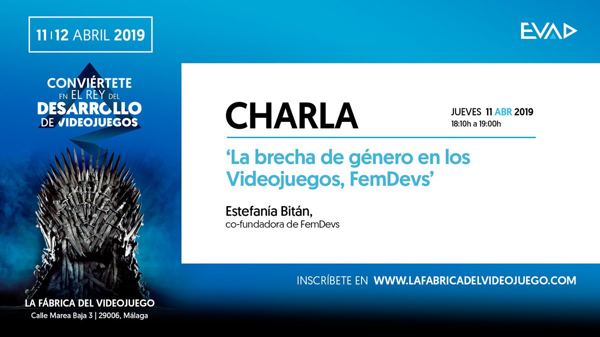 PoloDigitalMLG's tweet photo. Hoy y mañana 11-12 abril Jornada puertas abiertas en @LaFabricaVJ:
⚔ La brecha de género en los videojuegos 
🎚 Cómo las redes dejaron de ser un folleto comercial
🛡 Marketing en Videojuegos 
🕍 Talleres gratuitos Modelado 3D y #Unity
Reserva tu plaza 👉 https://t.co/r2tJg1UAHT https://t.co/2IEWfIOGfa