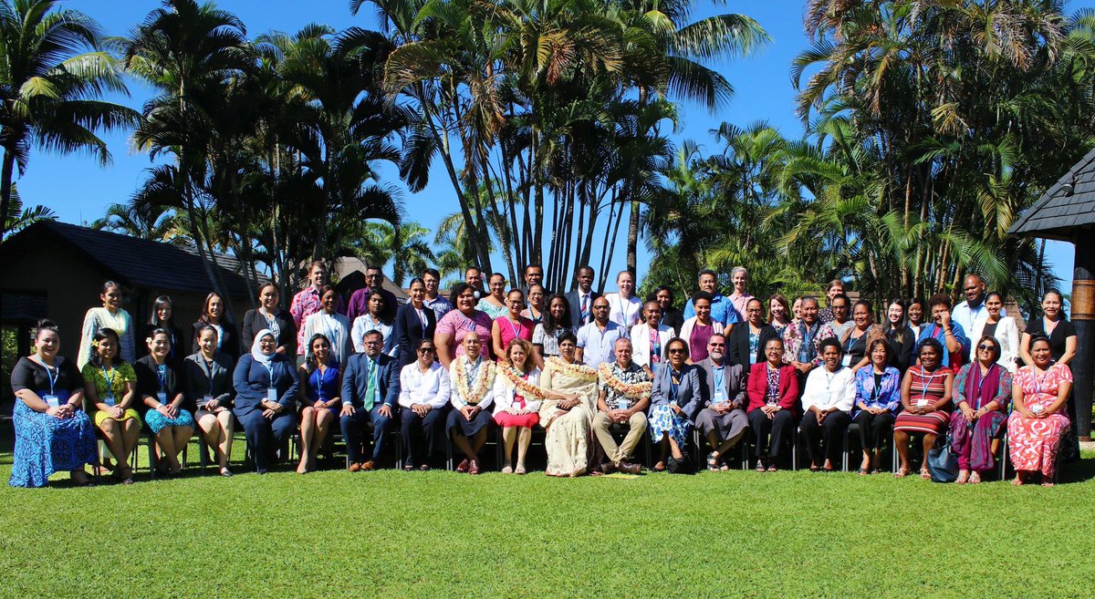 USEmbassySuva's tweet photo. Political Officer @djbjorkman represents the Embassy @spc_HumanRights Conference with our friends @ukinfiji @mhopkinsfco @AusHCFJ and host @Fiji_MOFA. 🙌 #Partners #PacificValuesAndHumanRights https://t.co/P7llSypX4o