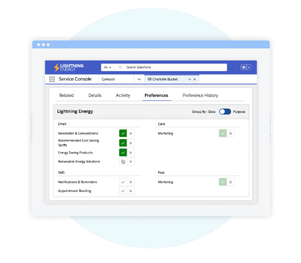 Consentric's tweet photo. Up and running on the Worlds Number 1 CRM @SalesforceUK in minutes – #Consentric for #Salesforce to help you manage your customer permissions and comply with #DataPrivacy regulations. Here’s how https://t.co/BkwO008qGb @appexchange https://t.co/SCKvRjOqMP