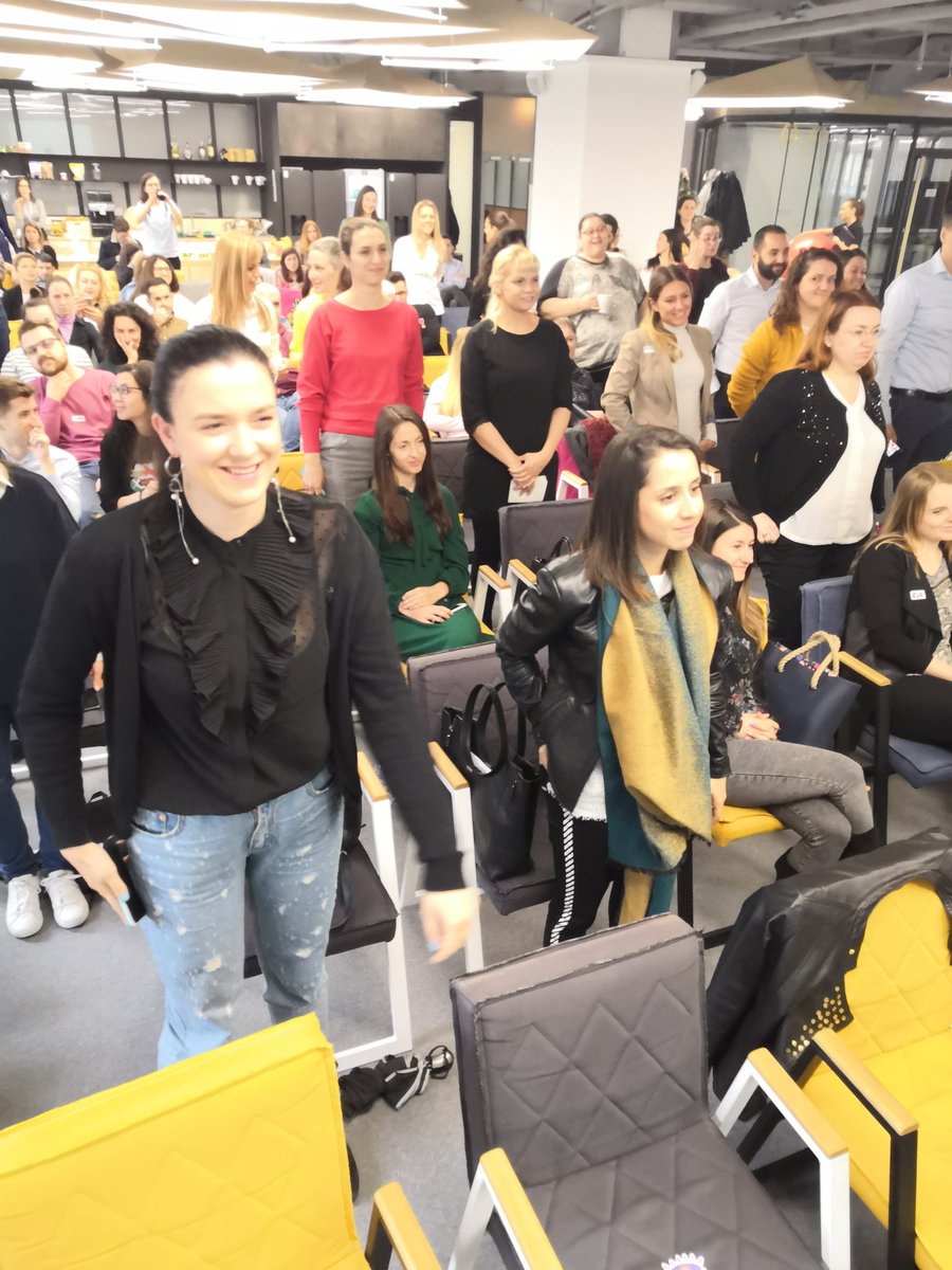 TRehmova's tweet photo. All people standing up have felt scared to speak up at some point in their life. 😮 Good we're talking about tackling this with @vessytash ! #10c10c #diversity #inclusion https://t.co/S5WAWIusB5