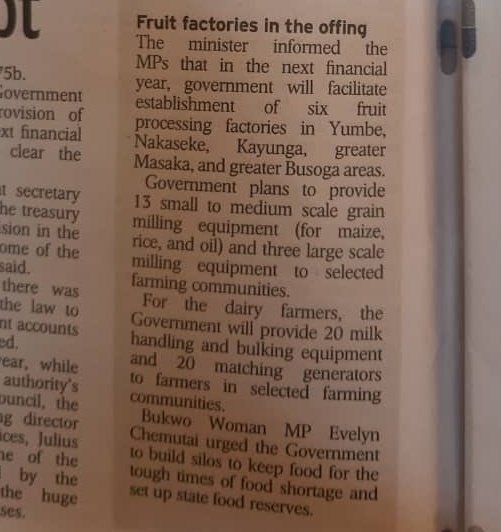 Lucas_Muzungu_'s tweet photo. Our fruit processing program had made it in the news! #Ssemu #Kayunga https://t.co/mWJ9byC3Fg