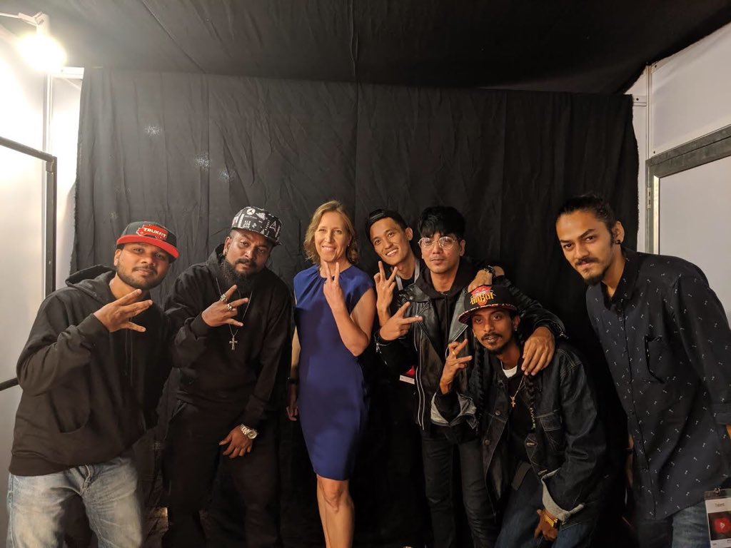 A highlight of being in Mumbai for #Brandcast2019 was meeting Naezy and friends and hearing how @ZoyaAkhtarOff heard his music on @YouTube.