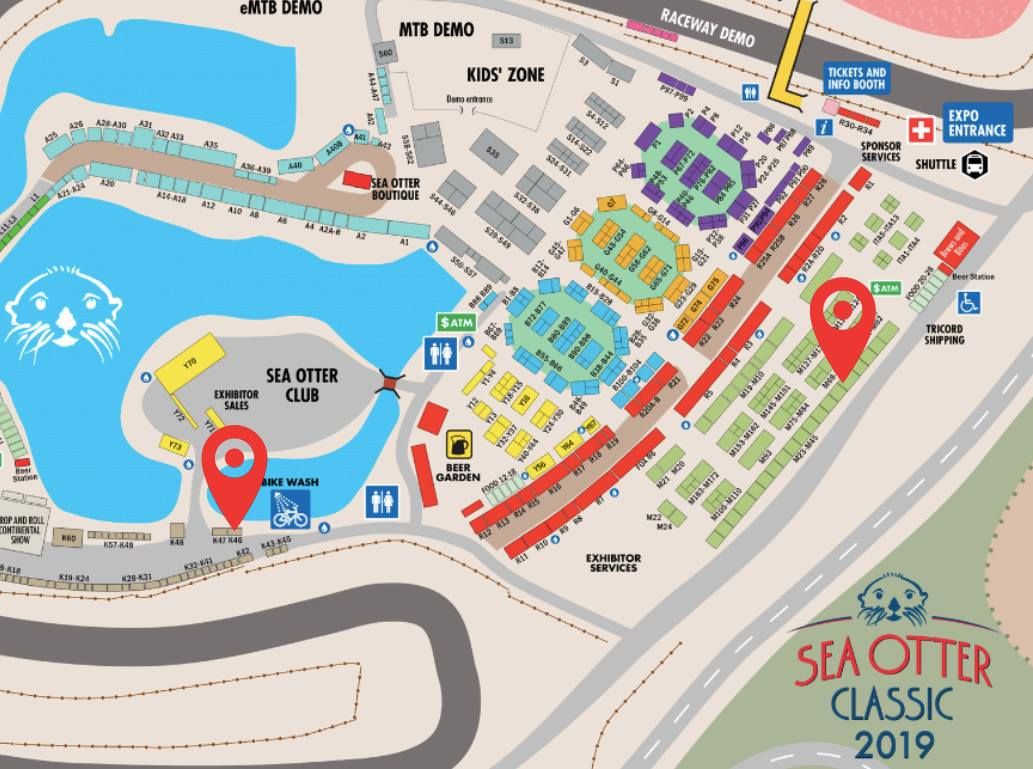 MotionRideFr's tweet image. #SeaOtterClassic - find us now at the @CycleMonkeyUSA booth (K26) and @Tantrum_Cycles booth (M28 along @zerodebikes ) Our E18 forks are installed on their bikes, so that you can try them in real conditions! #mtb #enduro #sportstech