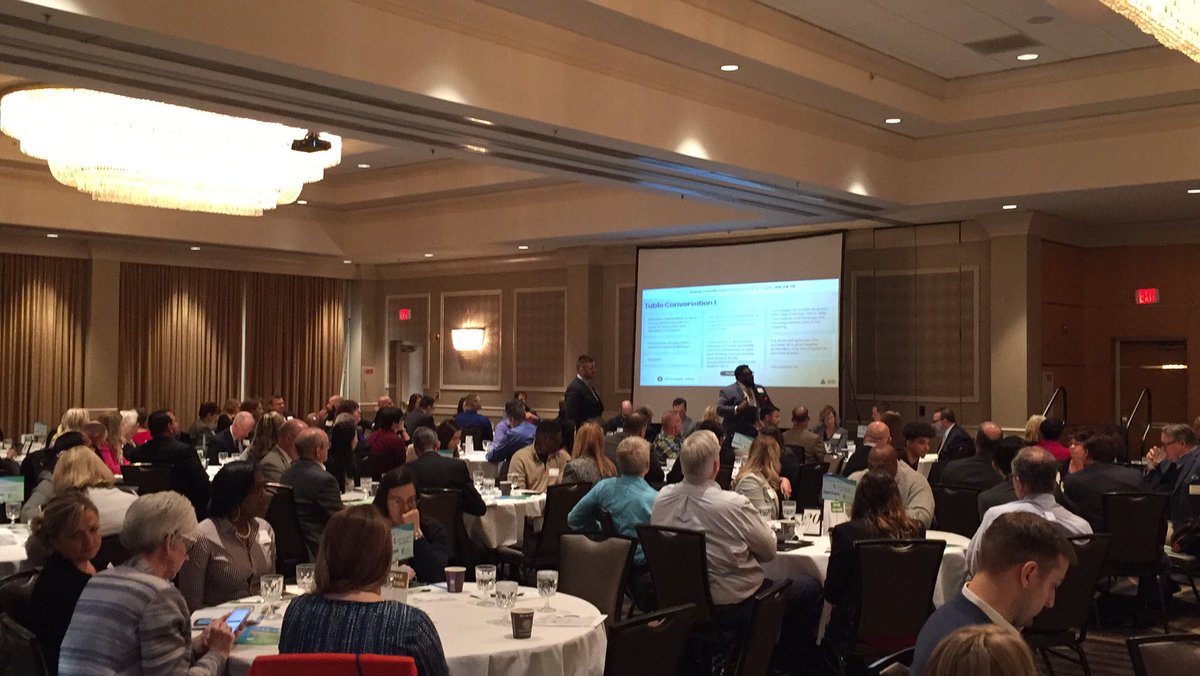 civiccollab1's tweet photo. #align19 this morning brings together employers, educators, training officials and activists to improve #talent ecosystem @ConxusNEO @SummitExecutive #collaboration https://t.co/lR7y0YYOyL