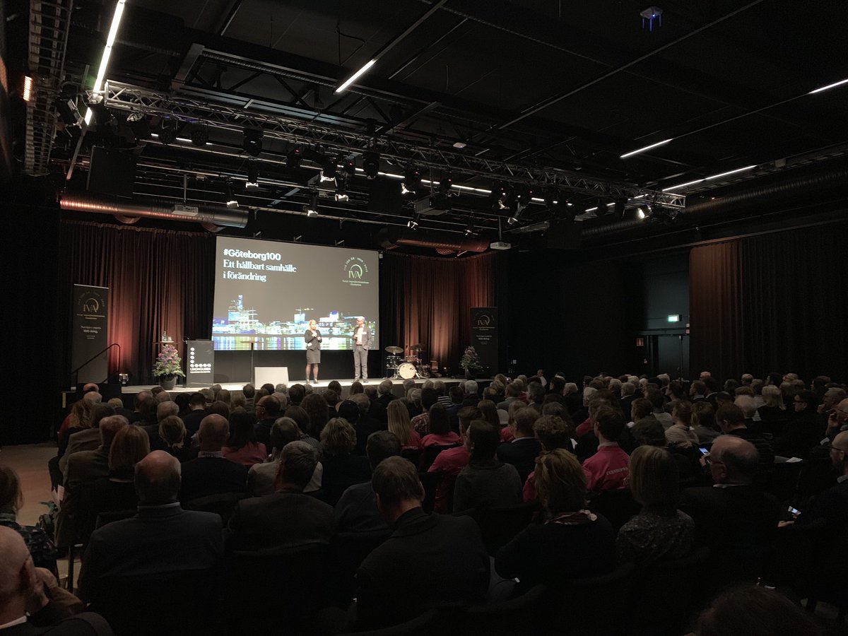 IVA1919's tweet photo. Fullsatt när #iva100 pratar #göteborg100 - framtidens hållbara stadsbyggande. https://t.co/Qx126gEdMG