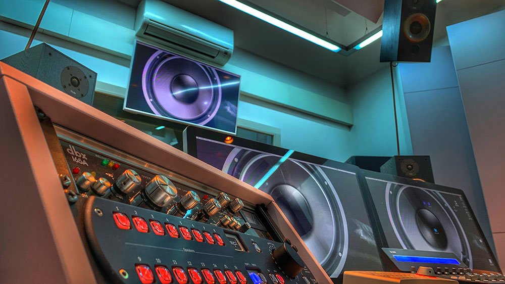 RemRecNet's tweet image. Above And Beyond - Our 'high voltage' SPL MC16 master monitor controller for 7.1.4 hi-def immersive mixes in the RemoteMixRoom at Studio Boecker in Cologne.