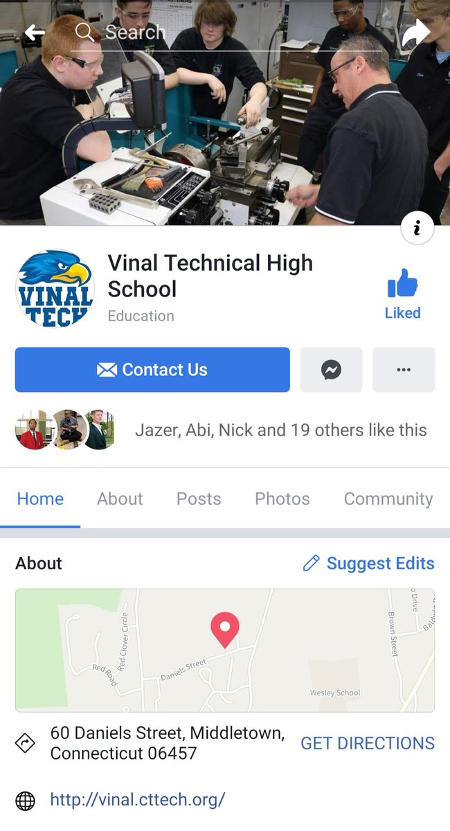 VinalTechHS's tweet image. Vinal Tech is now on Facebook! 

Go give us a &apos;like&apos; to be up to date with everything going around at Vinal! 
facebook.com/VinalTech/

#vinaltech #hawks #thisiscte #cteworks