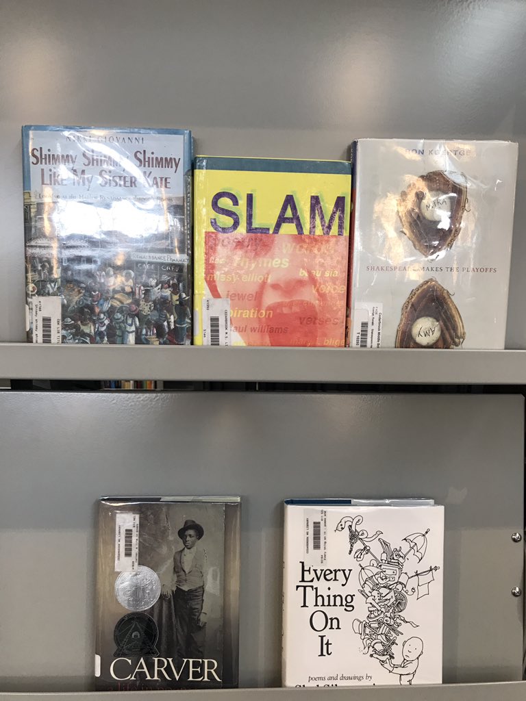 It’s #nationalpoetrymonth Have you read a poem today? <a href="/CheltenhamSD/">Cheltenham SD</a> <a href="/CSDCedarbrook/">CSD Cedarbrook</a>