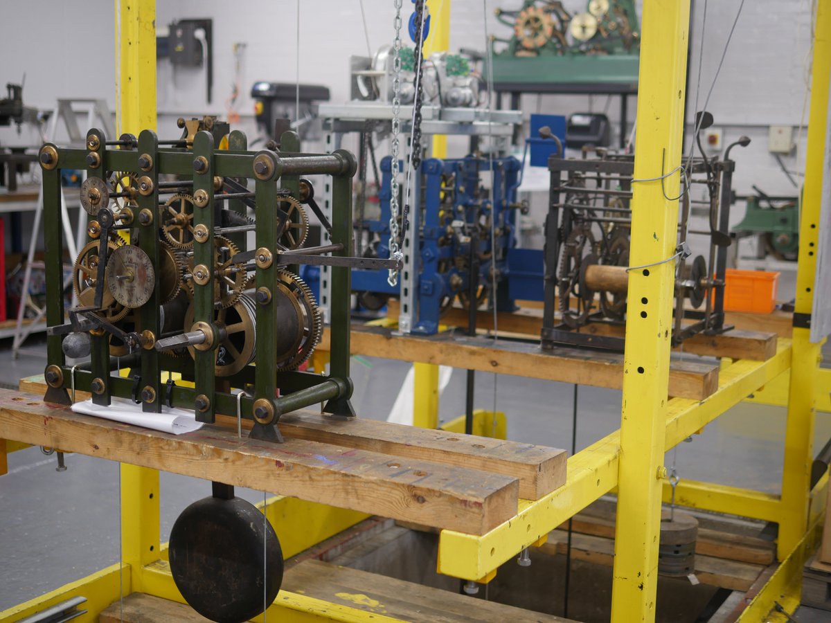 SmithofDerby's tweet image. Along with a busy dispatch area, our mechanical workshop is also extremely busy! Here's what it currently looks like #publictime #mechanicaltime #traditional