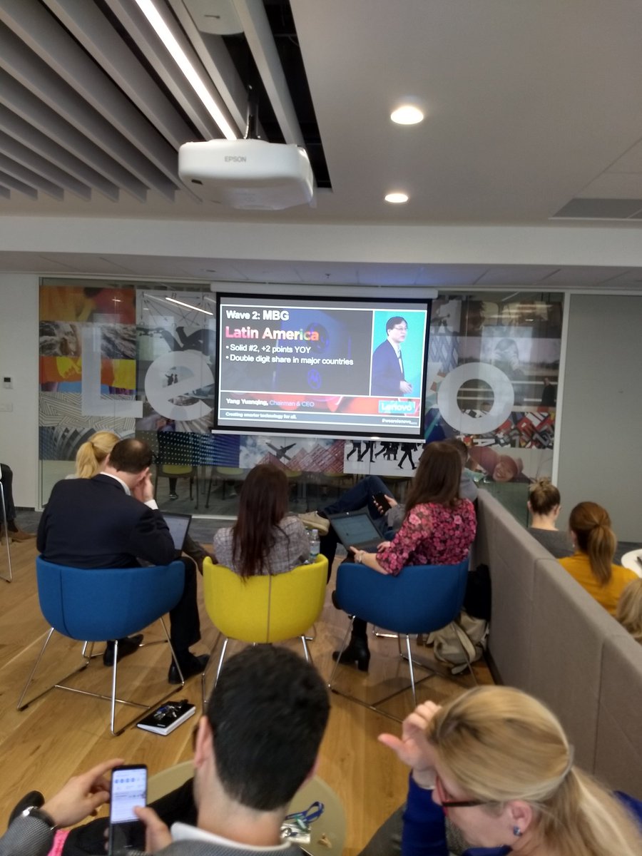 MonikaMosna's tweet photo. Lenovo Bratislava FY1920 Kick off viewing party. #WeAreLenovo https://t.co/94u9MP8Fjx