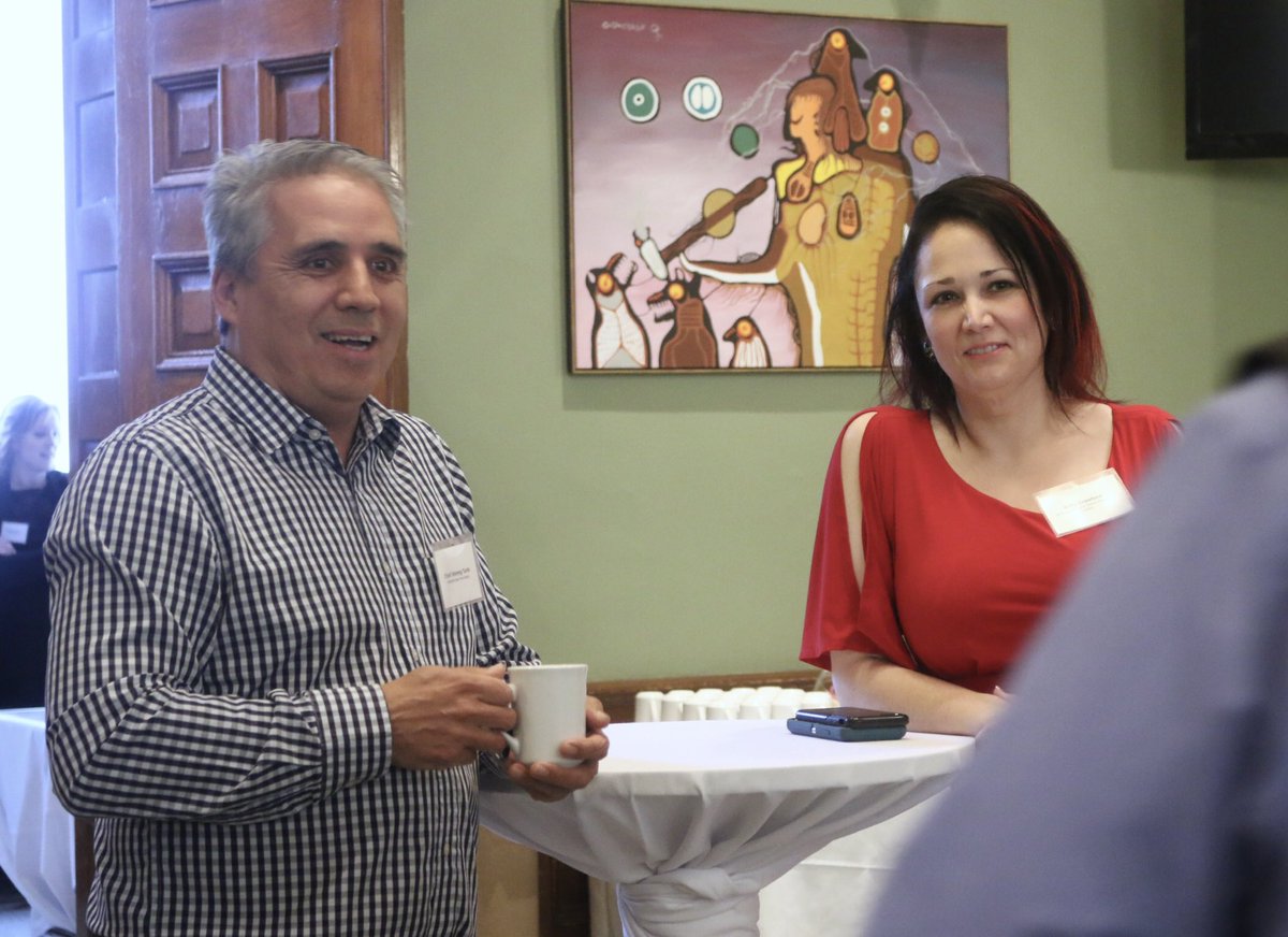 AnishinabekEd's tweet photo. Kelly Crawford, Director of Education of the Kinoomaadziwin Education Body, attended the first Anishinabek Nation Meet and Greet Reception at the Legislative Assembly of Ontario on April 10, 2019. #AnishinabekEd https://t.co/lo4OSPfT6z