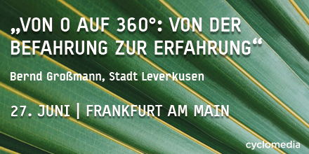 CycloMediaDe's tweet image. Bernd Großmann berichtet über den Einsatz der #Cycloramas bei der Stadt #Leverkusen auf unserem #Panoramatag. Werfen Sie einen Blick auf die vollständige Agenda &amp;amp; melden Sie sich jetzt an!
cyclomedia.com/de/panoramatag… 🤗 wir freuen uns auf Ihr Kommen!