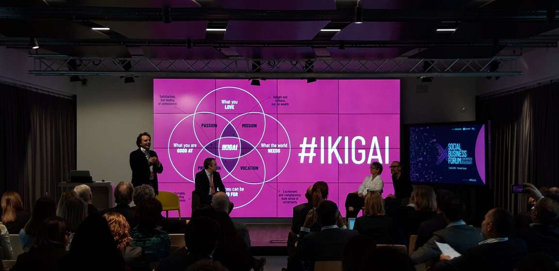 .@IvanZenAttitude: "Space for me is a conceptual element and it welcomes talent, intelligence, technology and action. Ivan Ortenzi introduces the second part of #sbfX, presenting the #IKIGAI, a space of well-being perfection."

#eXperienceObsession