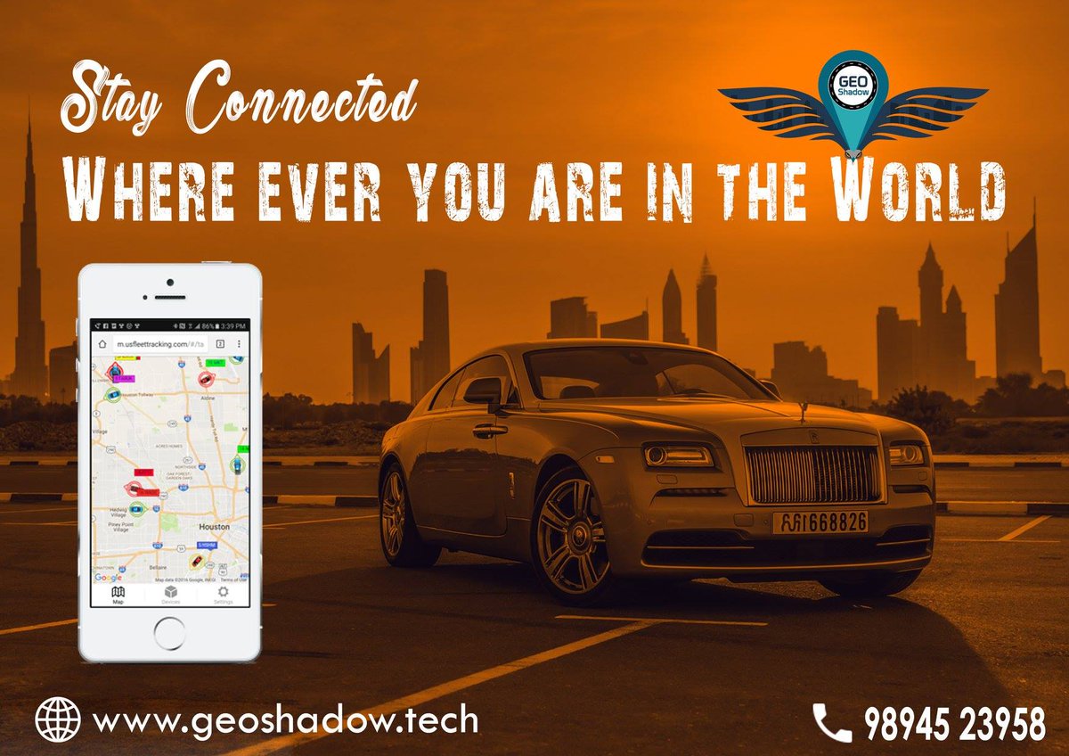 geoshadow_'s tweet photo. Geoshadow GPS based vehicle tracking system allows users to easily track locations of multiple vehicles in real time.
for more details feel free to contact us: +91-9894523958,8668092100,8668092099
.
#geoshadow #trackingsystem #artificalintelligence #machinelearning #gps https://t.co/WO1Kt0q4xC