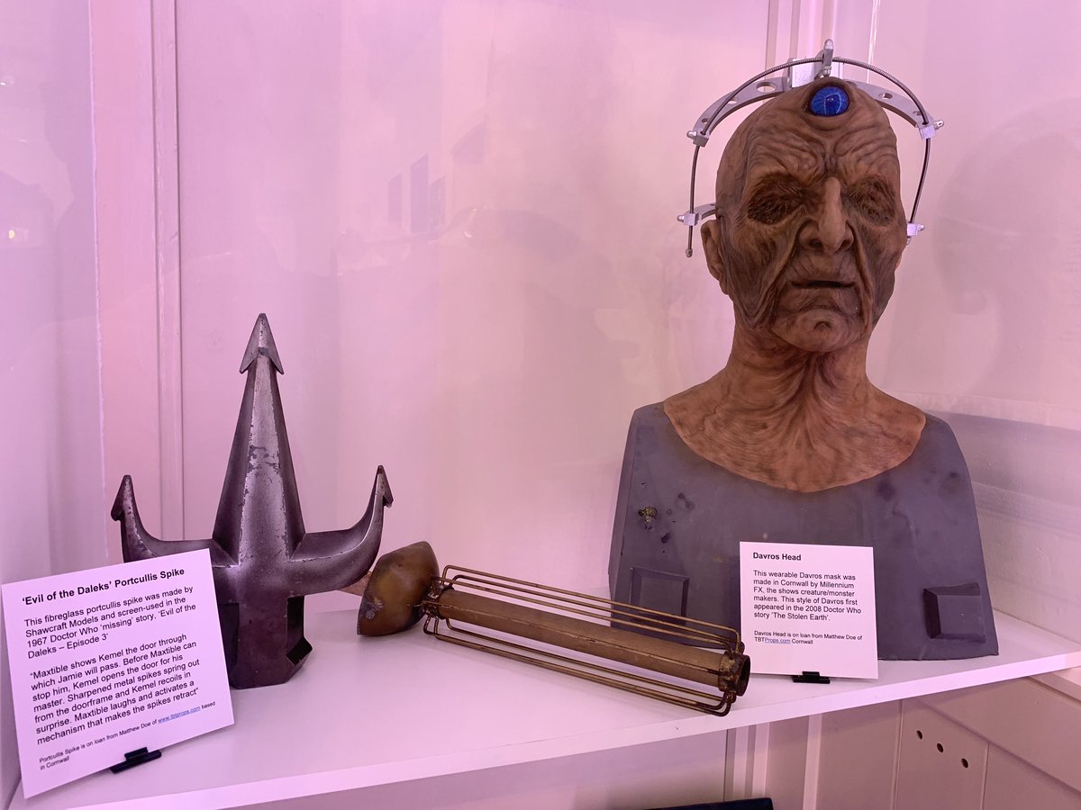 matthewdoe85's tweet photo. New Display Davros at @liskeard_museum #doctorwho #cornwall #cornish #drwho #davros #drwhoprops #doctorwhoprops #daleks #drwhoincornwall https://t.co/SmqNLi0k1r