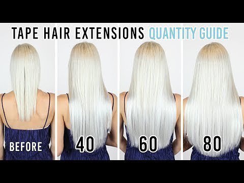 thetotalsecret's tweet photo. Tape Hair Extensions quantity guide. Guía de cantidad en extensiones de tape. #tapehairextensions #humanhair #blondehair #platinumhair #hairextensions #healtyhair #ilovehair https://t.co/9We1zX1MV3
