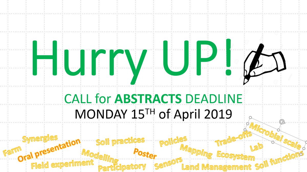 Wageningen Soil Conference tweet media