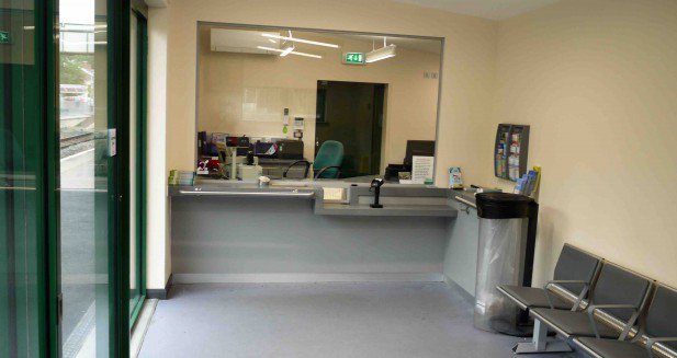 SDLLtd's tweet image. #ThrowbackThursday The refit of Ystrad Mynach ticket office. #drylining #pvcwallcladding #ceilinginstallation #ticketofficerefit #interiorfitout