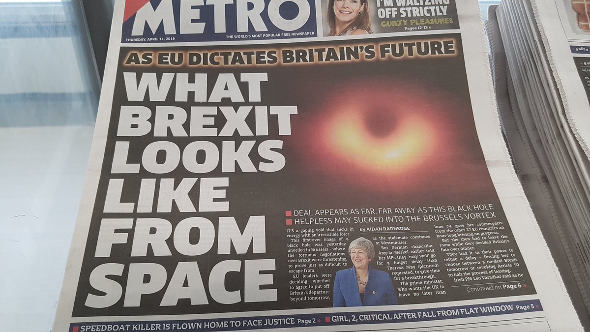 canalesjohnson's tweet photo. Priceless 😂 #brexit #Blackhole https://t.co/pAW59aC1JL