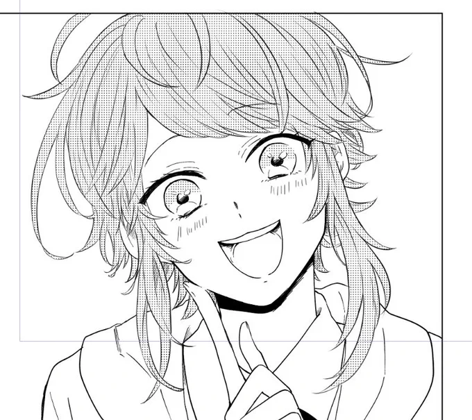乱数ちゃんかわいく描けた気がする〜?? 