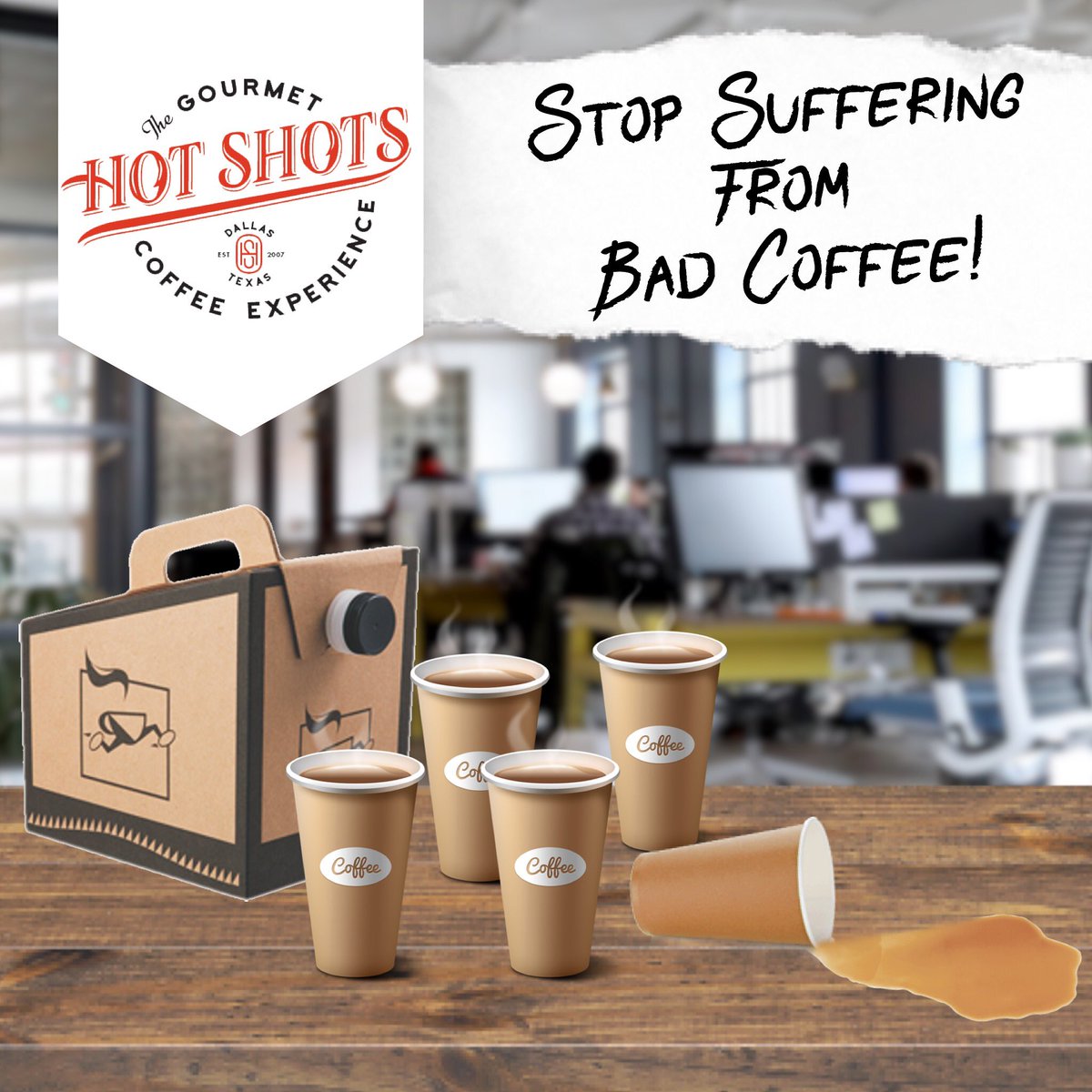 Hotshotscater's tweet photo. Let’s kick it up a notch! Gone are the days of trying to impress with box ☕️ and a few 🍩.

How about Lattes and a Biscotti Tower behind a gourmet coffee bar with a professional barista to serve your guests?

Give us a call!

https://t.co/q14U5qwrjL https://t.co/YX7LMD54b9