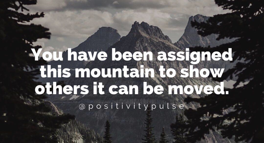 positivitypulse's tweet photo. The obstacle is the way 💪 #positivity #mindfulness #motivation https://t.co/XwQ0E4PNJf
