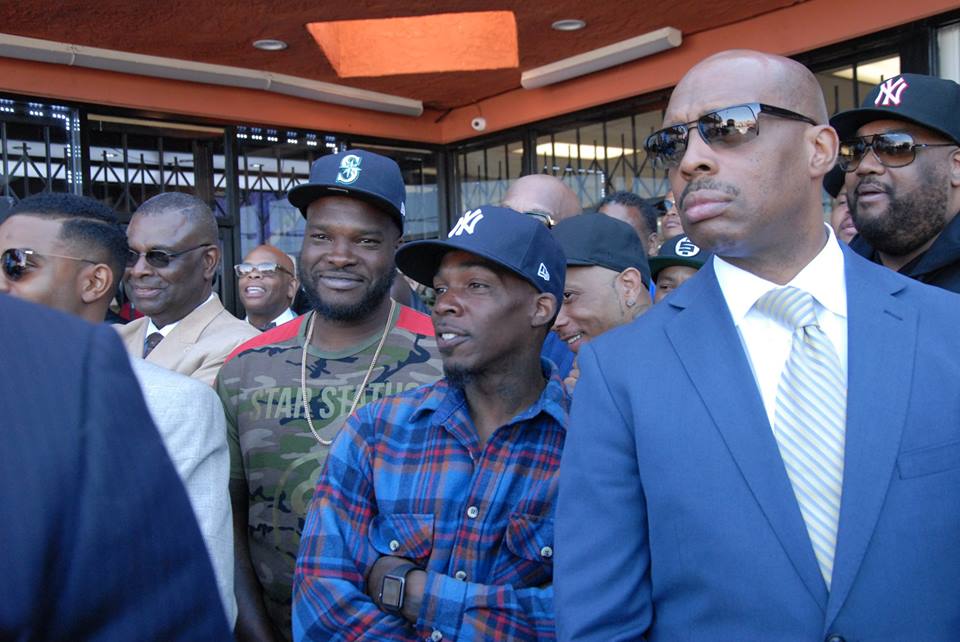 LouisFarrakhan's tweet image. The scripture says, "Blessed are the peacemakers." #NipseyHussle