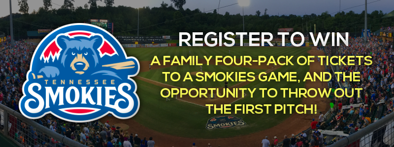 Check out our monthly website giveaway. This month, one random winner will receive a Family Four-Pack of tickets to a <a href="/smokiesbaseball/">Knoxville Smokies</a> game, and the opportunity to throw out the first pitch!. Go to talkradio923.com to enter!
