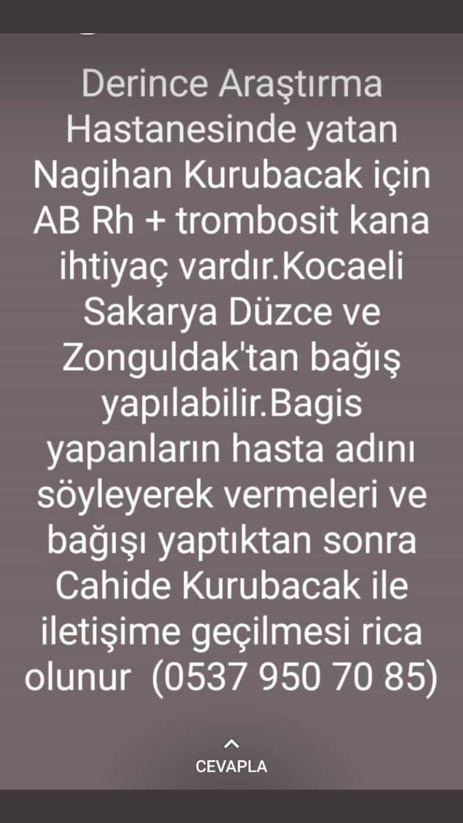 richiie_rich34's tweet photo. Bir arkadasimiz paylasmamizi istemis ...
Allah acil sifa versin... https://t.co/t6dma2xC45