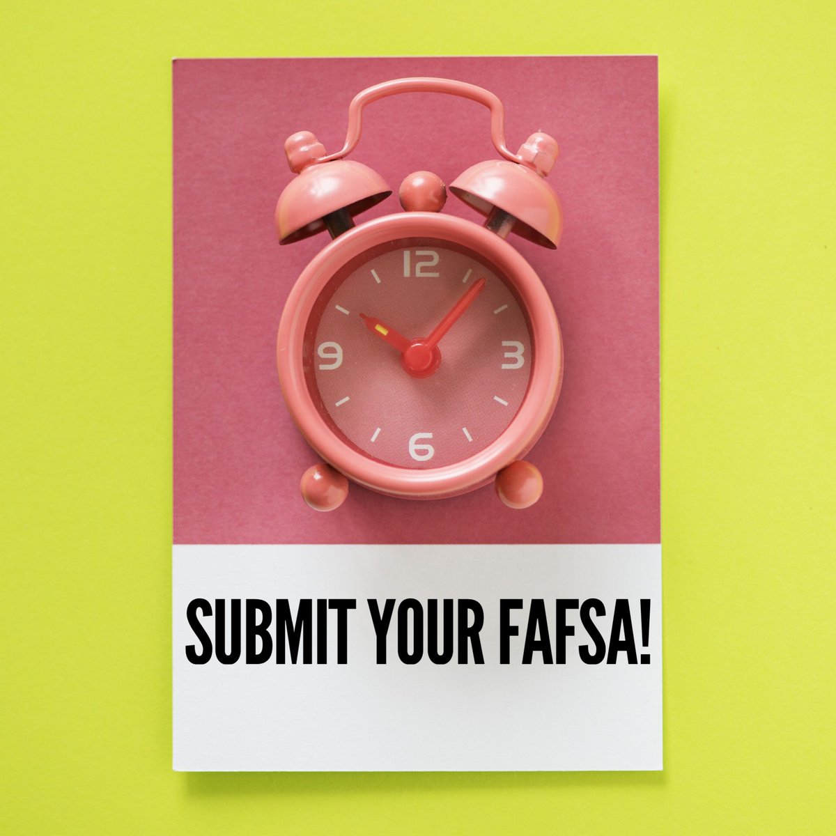 BrookdaleCC_EOF's tweet photo. DON’T FORGET! ⚠️ The NJ deadline to submit your #FAFSA is Monday, 4/15! @BrookdaleCCNews still has #FAFSACoaches ready &amp; available to help you!  You can also use the #myStudentAid app 📲 to get it done!  #FinancialAid #DontWait #DontProcrastinate #GetItDone #DoYourFAFSA 💰🎒 https://t.co/VyQ4sZKvqR