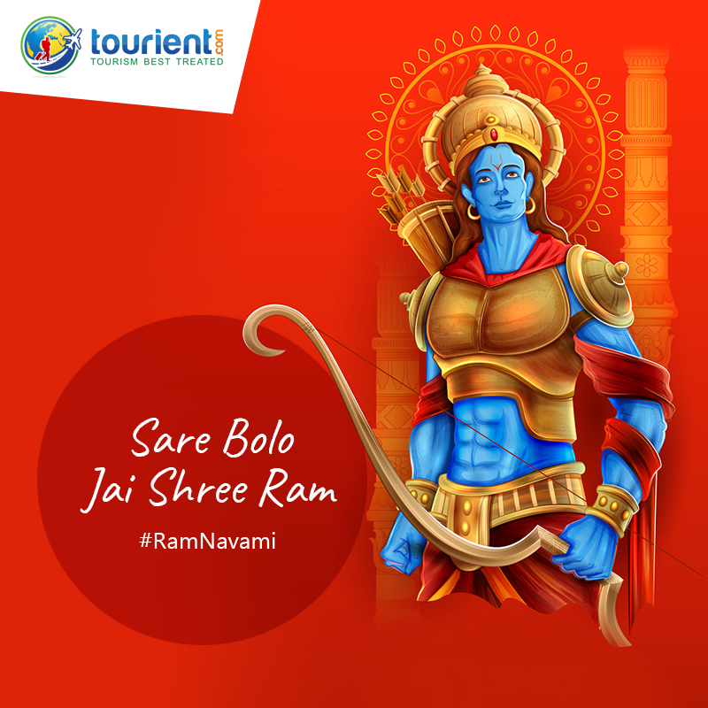 With the grace of Lord Rama, may your life become prosperous in all spheres. Happy #RamNavami. 
#Tourient