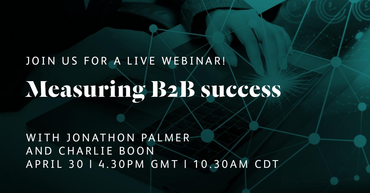 omobono_digital's tweet photo. How do you avoid measurement becoming an afterthought? Join us in our upcoming webinar, “Measuring B2B success – a simple approach for effective website measurement” for actionable tips on how to effectively measure your website’s success. Sign up now: https://t.co/UyDv1Oh34O https://t.co/YotihGeSye