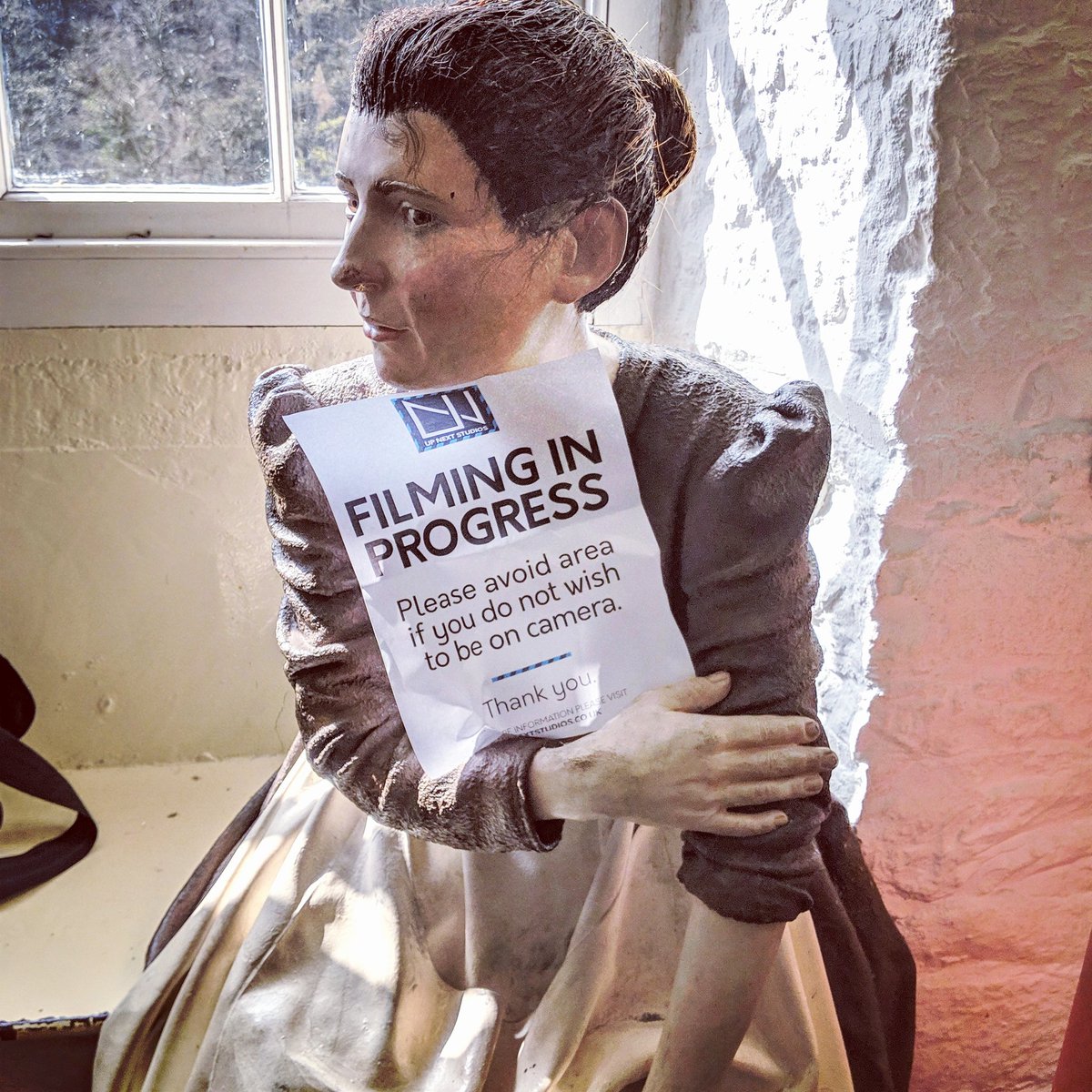 upnextstudios's tweet image. We're out shooting today! Managed to grab some help whilst on location, too. #filminginprogress
.
.
#film #tv #history #upnextstudios #newlanark