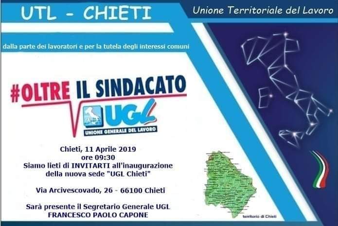 Autoferro_Ugl's tweet photo. Il #segretario @FmMilloch presente all'inaugurazione #utlChieti con il #segretarioGenerale @fpcapone, il #segretarioregionale #GiannaDeAmicis @uglabruzzo1, il #segretarioregionale #autoferro #GiuseppeLupo, il #provinciale #FabrizioMancini @UGLConf https://t.co/H8axpsSdDr