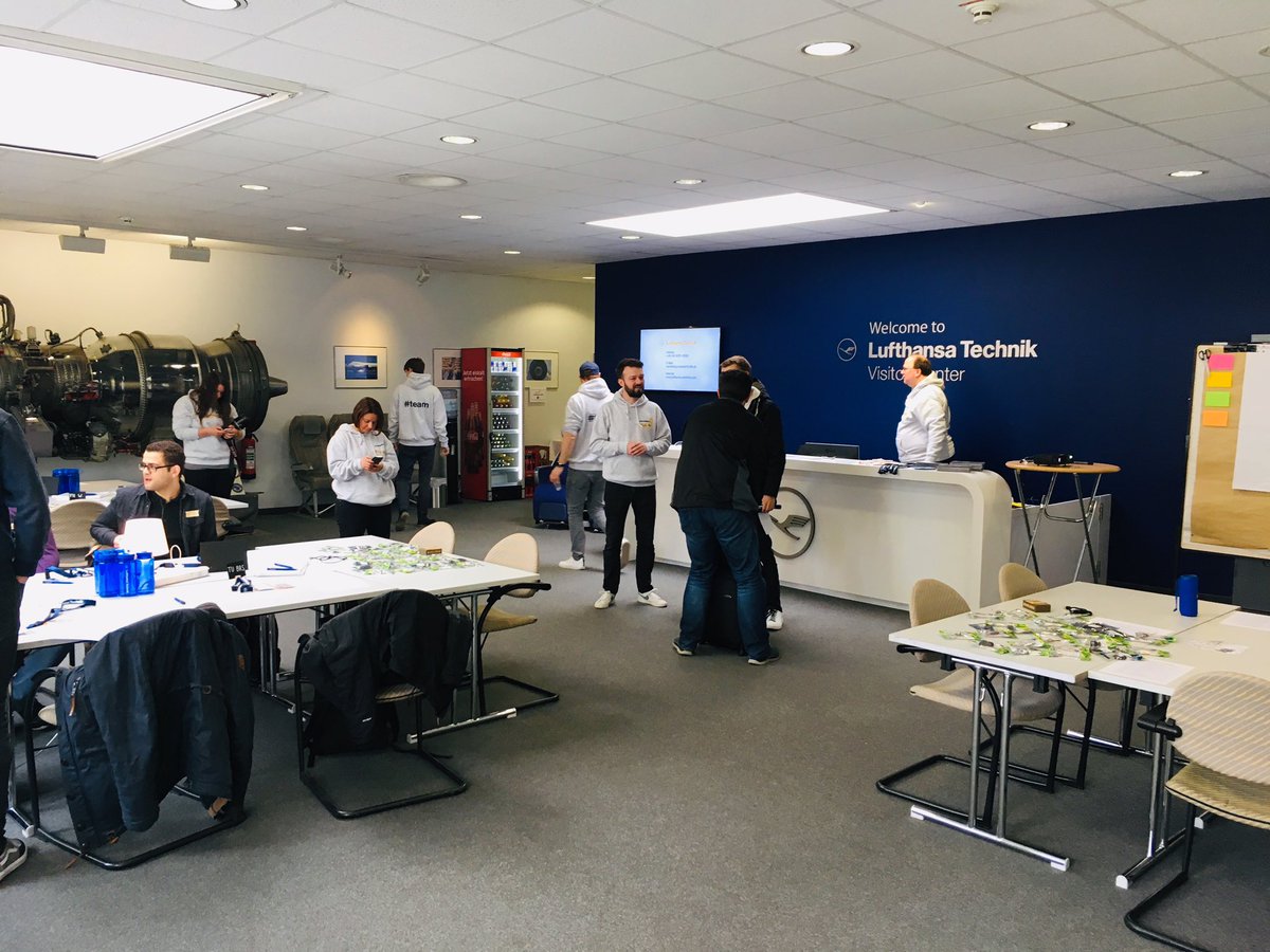 basitian_bd's tweet photo. First participants are already there. Welcome to everyone 🎉#aviationhackathon https://t.co/gPSydPi52l