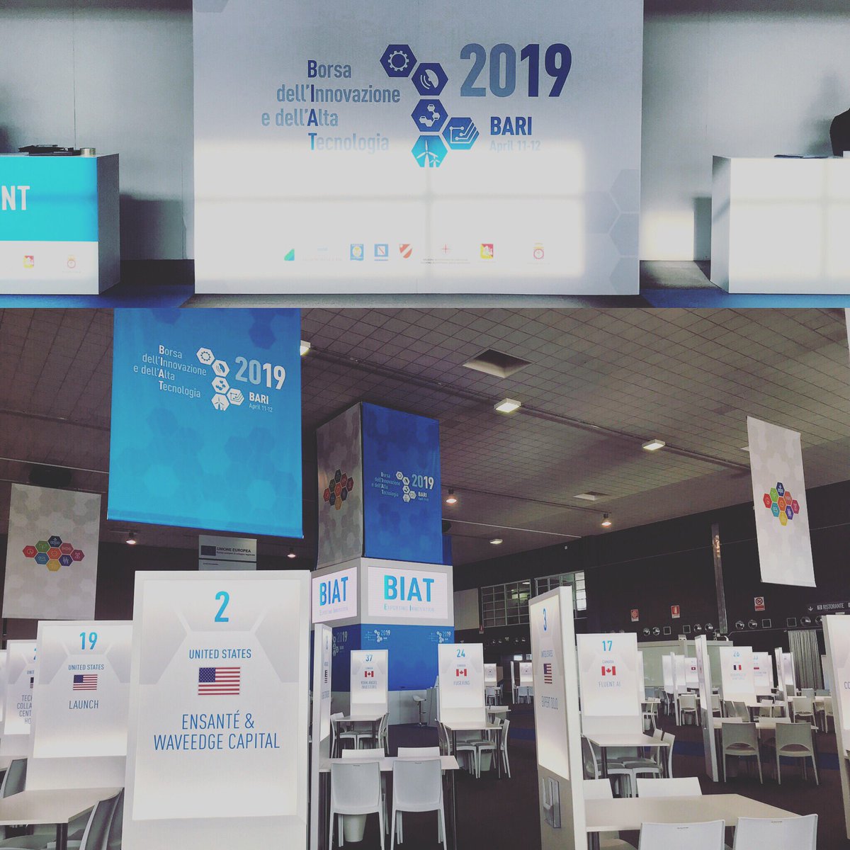 relatechspa's tweet photo. - Relatech al BIAT 2019 - 
Borsa dell’Innovazione e dell’Alta Tecnologia
Bari 11-12 Aprile 

@itatradeagency 
#biat#BIAT#BorsaInnovazioneTecnologia#innovazione#tecnologia#innovation#technology#technologyforinnovation#bari#ICT#biotechnologie#healthtech#nanotechbologie#exportsud https://t.co/NoO4CZlM1E